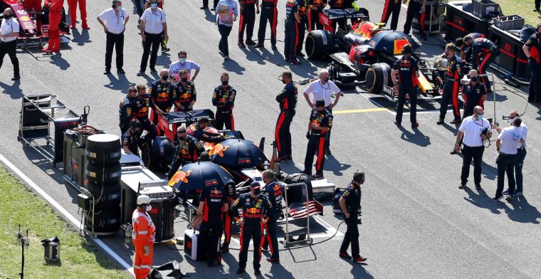 You see friction developing between Red Bull Racing and external parties