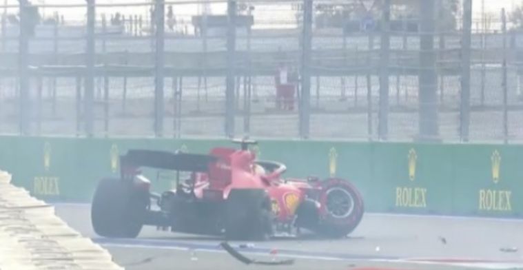 Vettel spins in qualifying causing red flag!