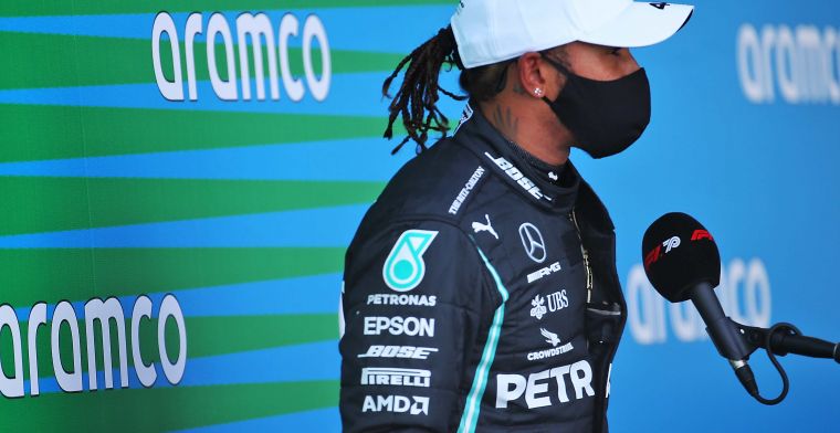 Hamilton speechless after equalling Schumacher record: I looked up to him