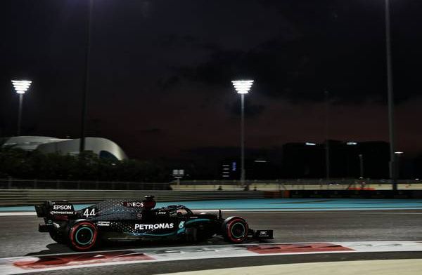Hamilton was struggling with the car in Abu Dhabi qualifying