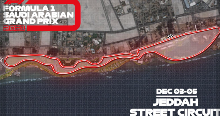 Formula 1 Presents The Layout Of The Longest Street Circuit In Saudi Arabia