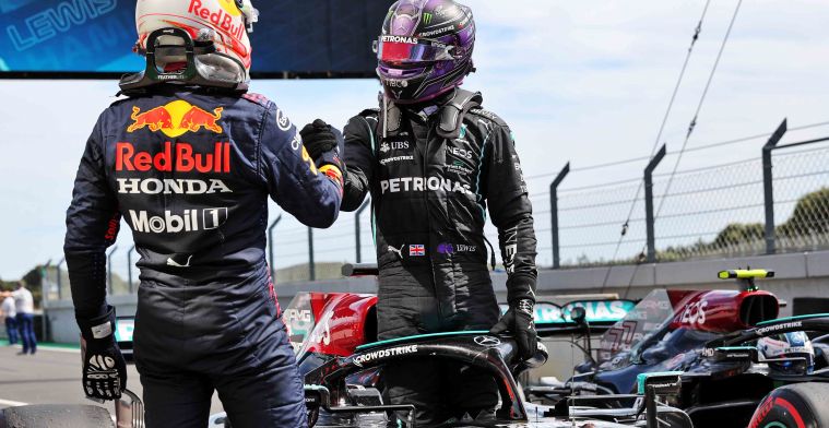 Verstappen en Hamilton vertrouwen elkaar: 'Weet dat ik op de limiet kan rijden'