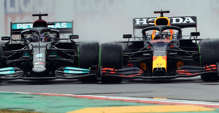 Verstappen drijft Hamilton tot het uiterste: 'Het kost Lewis veel energie'