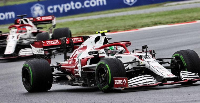 Alfa Romeo incomprehension after Giovinazzi ignores team order
