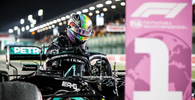 Internet reacts after Hamilton storms to Qatar pole