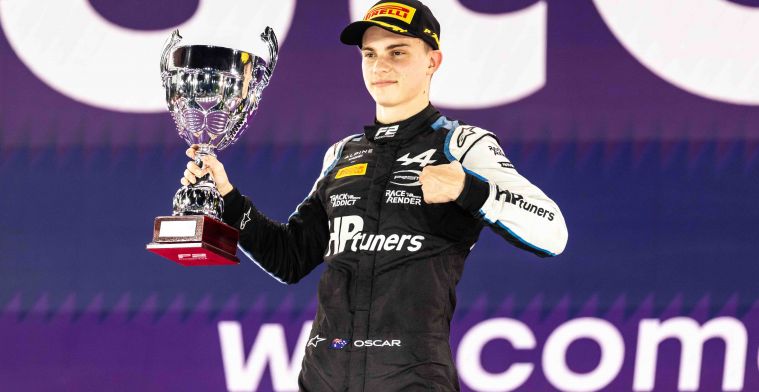 Oscar Piastri wins the Formula 2 championship with two races to go!