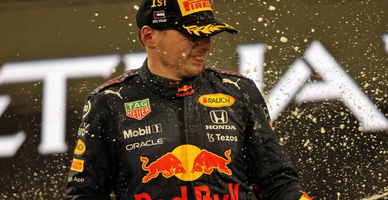 Here are the impressive statistics from Verstappen's championship year