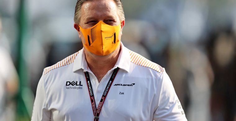 McLaren boss Brown enjoyed intense battle between Verstappen and Hamilton