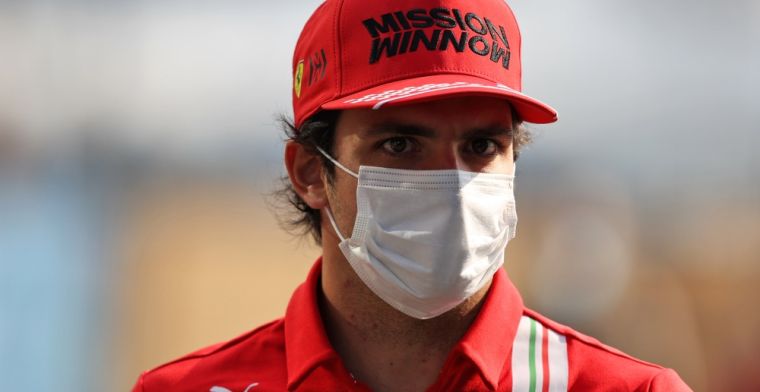 Driving for Ferrari creates more pressure and stress for Sainz