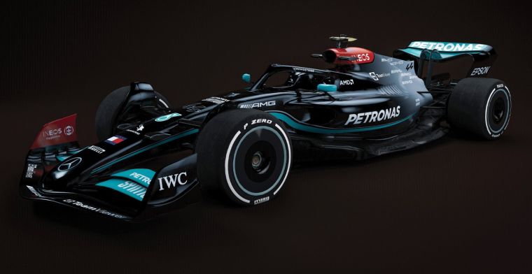 Mercedes shows concept 2022 car: no return of silver arrows after all?