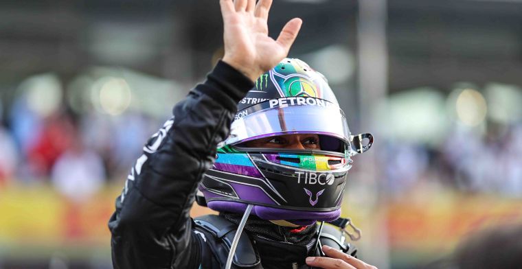 Despite missing out on the world title, Hamilton still wins a prize