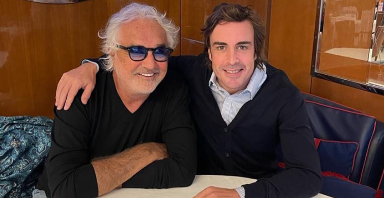 Alonso and Briatore in the photo: is there a reunion?