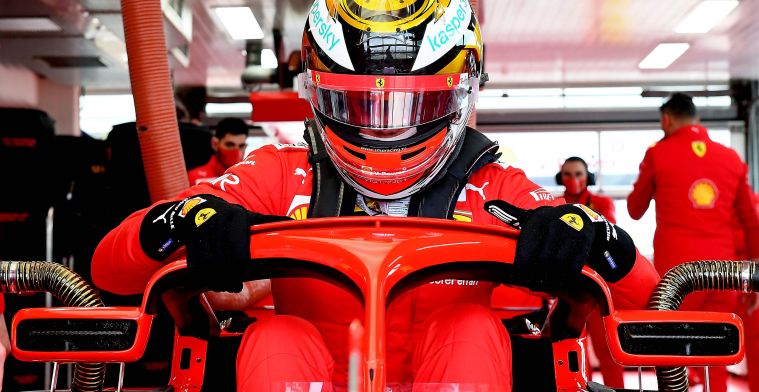 First images from the Ferrari test at Fiorano