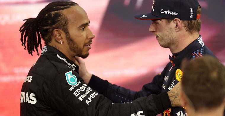 Hamilton doesn't blame Verstappen: 'You have to be ruthless'