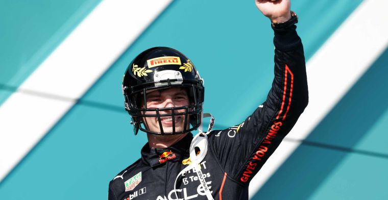 Verstappen enjoys 'crazy' moment in Miami: 'We needed that'