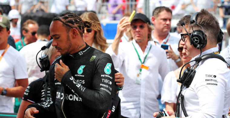 Hamilton in trouble: 'He can't take out his nose ring'