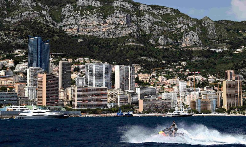 Verstappen jet-skiing with Norris in Monaco