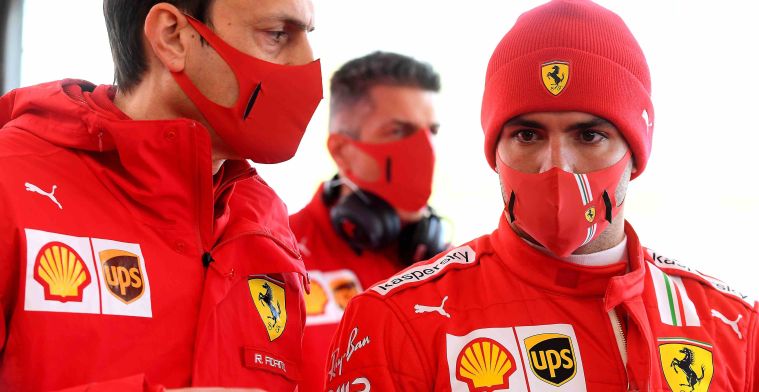 Sainz vertelt over updates Ferrari: 'Heeft zeker potentie'