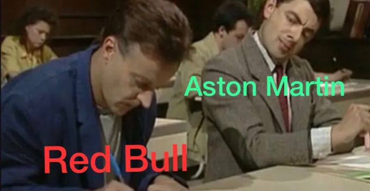 Internet reacts sharply to Aston Martin's 'green Red Bull'