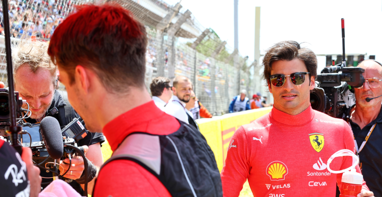 Sainz shakes off Ferrari pressure with analysis
