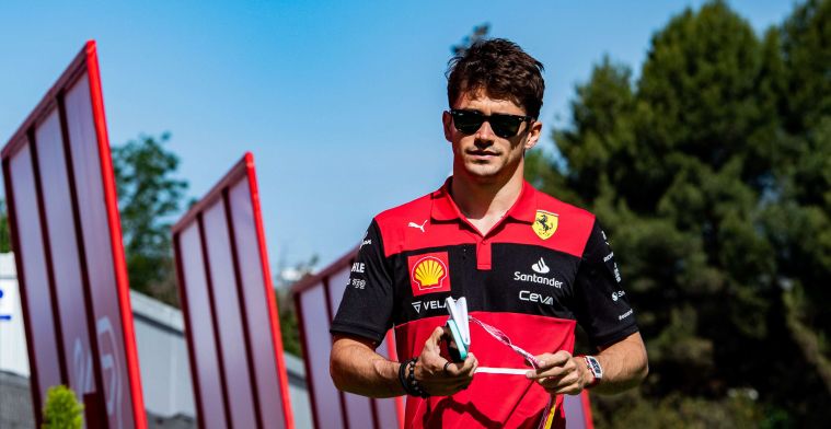 Leclerc vreest Mercedes vooralsnog niet: 'Gaat tussen Red Bull en Ferrari'