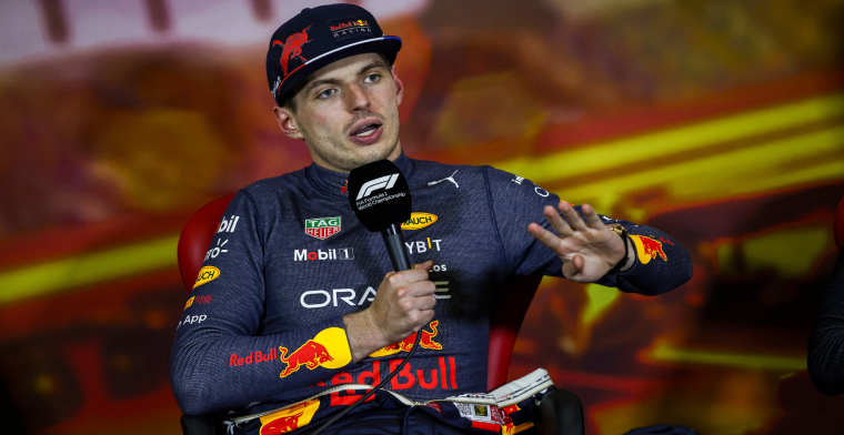 Verstappen makes no bones about it: 'Remains something special'