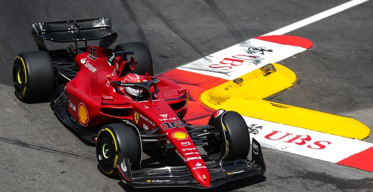 Charles Leclerc tops second consecutive session in Monaco