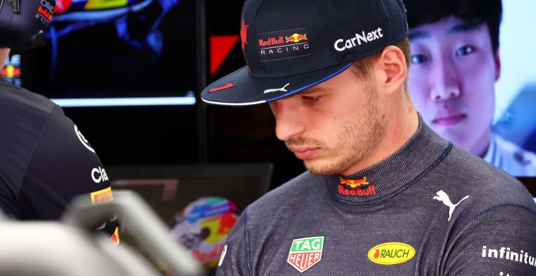 Verstappen not optimistic about the race: 'Can't do that much'