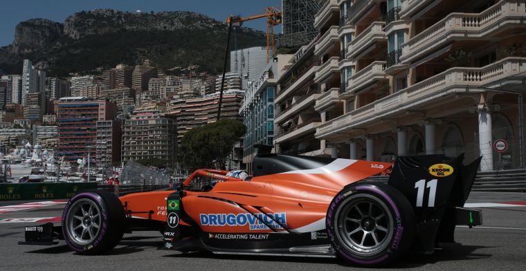 Drugovich wins F2 race in Monaco