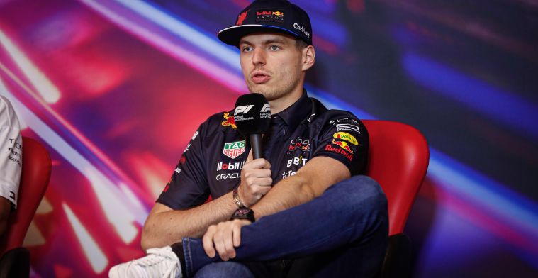 Verstappen visibly winds up over 'internet haters' and supports Schiff