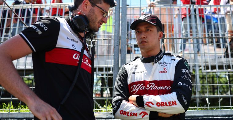 Zhou dolgelukkig met beste F1-resultaat tot nu toe: 'Nooit verwacht'