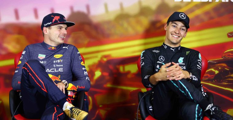Verstappen wants to learn from Russell's performance in 2022
