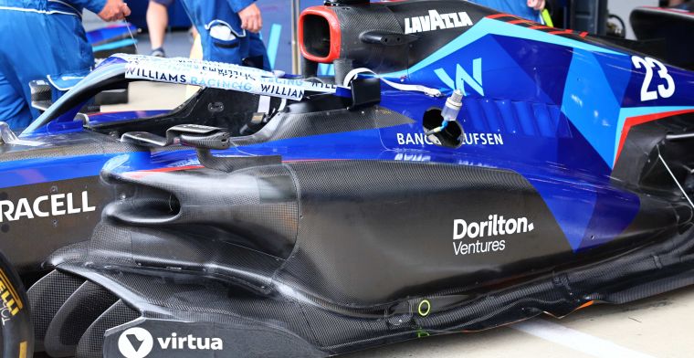 Williams imitates Aston Martin and copies parts of RB18