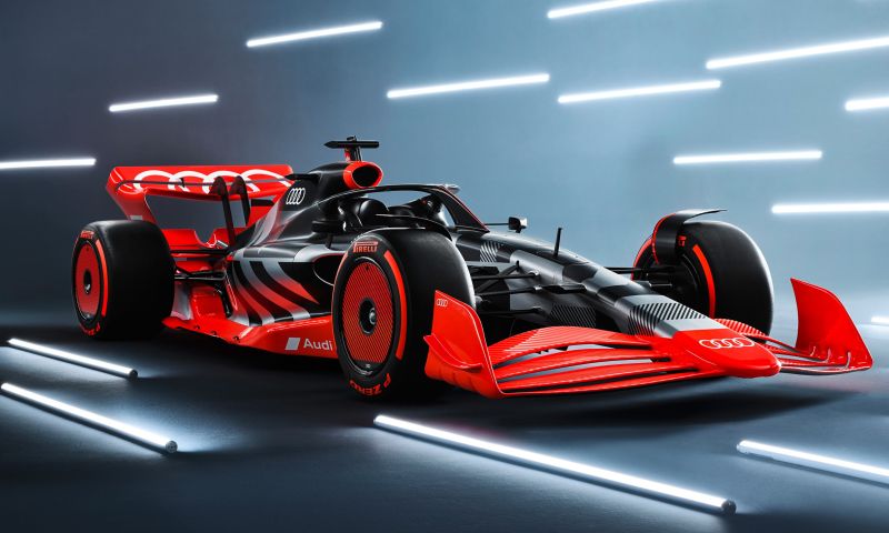 Audi shows unique livery for future F1 car - Racing News Online